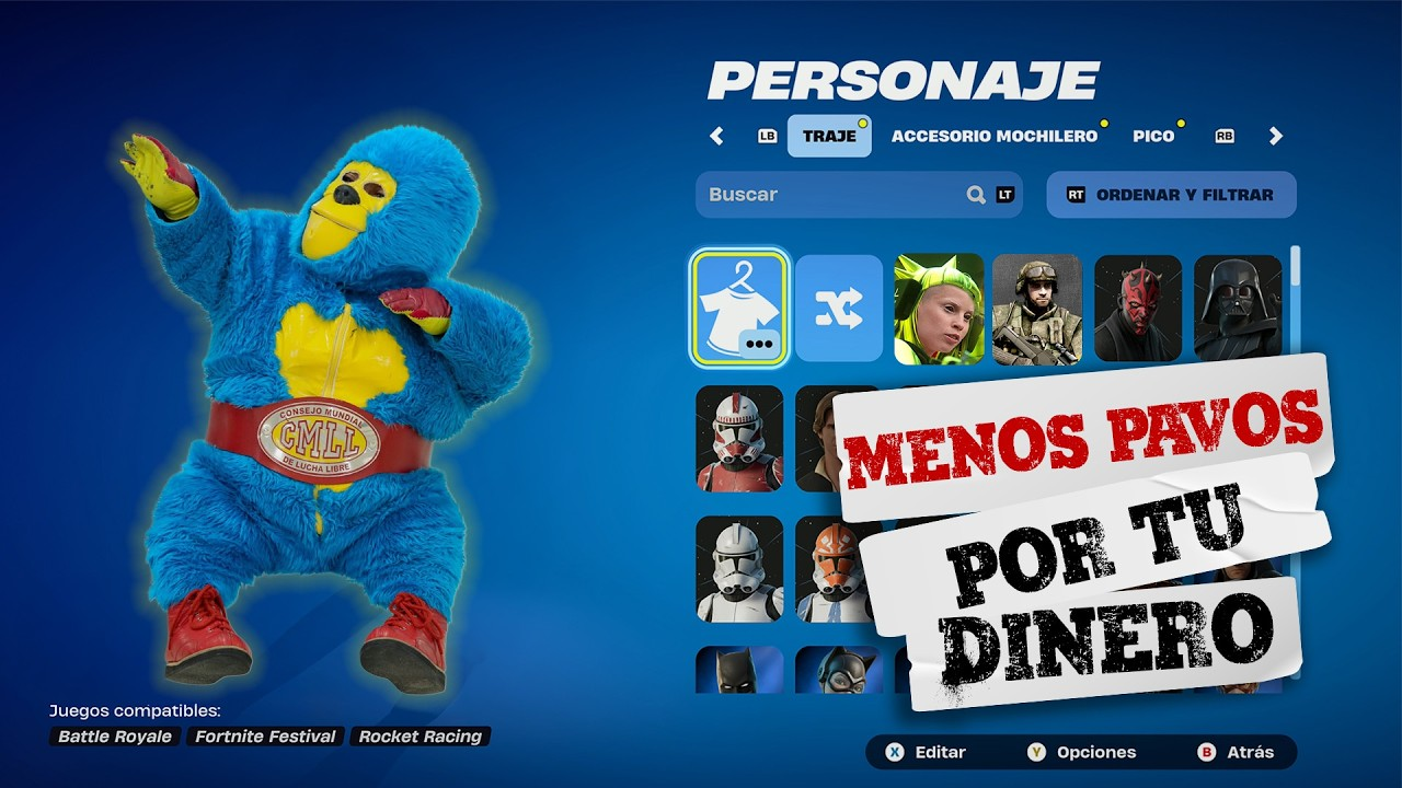 Menos pavos por más dinero, Fortnite sube sus precios. Marathon ¿Podrá sobrevivir?